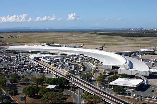 Domestic Terminal railway station, Brisbane